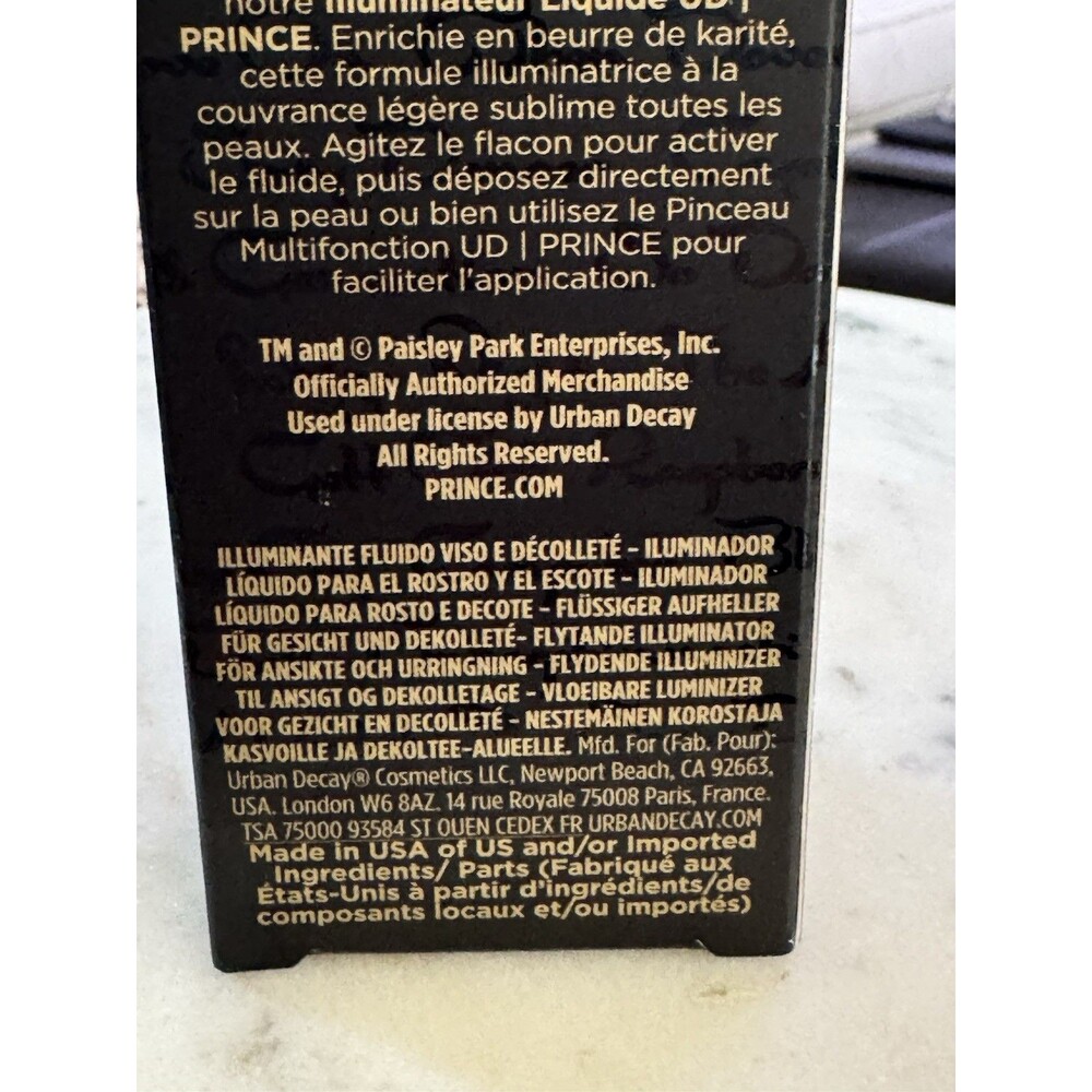 Urban Decay Prince Liquid Face & Body llluminizer Highlighter 1.35 oz - Picture 7 of 9